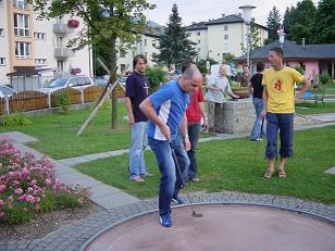 Davare Peter beim Putten