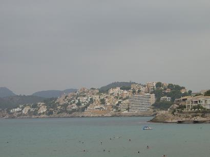 Blick auf Paguera Stadt