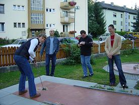 Minigolfturnier auf der Anlage in Bischofshofen